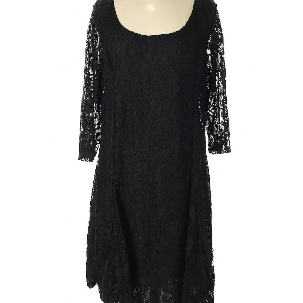 Black Lace Dress